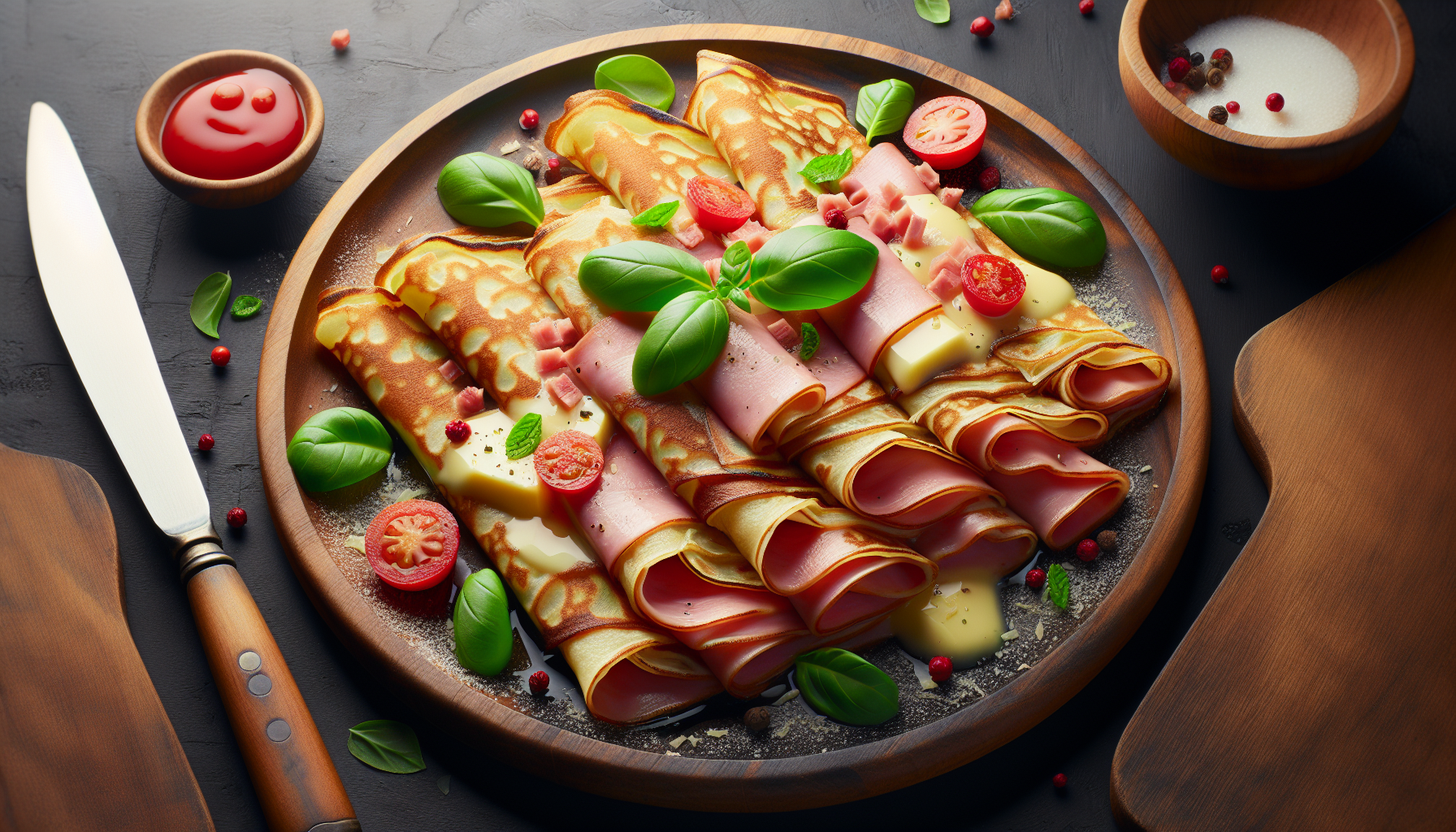 crespelle al prosciutto